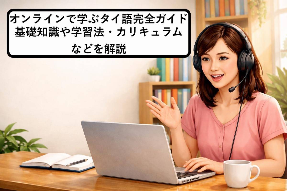 オンラインで学ぶタイ語完全ガイド｜基礎知識や学習法・カリキュラムなどを解説