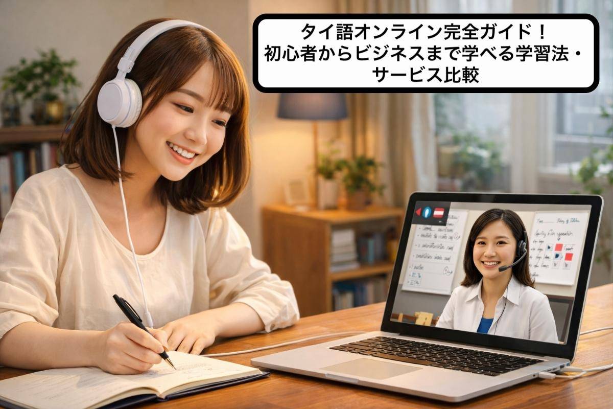 タイ語オンライン完全ガイド！初心者からビジネスまで学べる学習法・サービス比較